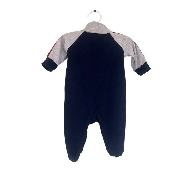 Ralph Lauren Baby Boys Navy Blue Shawl Collar Coverall - Picture 2 of 7